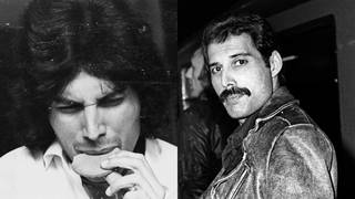 Behind-the-scenes pictures of Freddie Mercury throughout his career