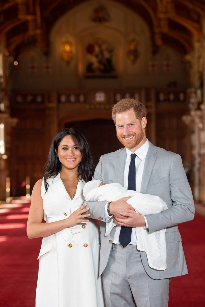 Harry and Meghan's baby boy