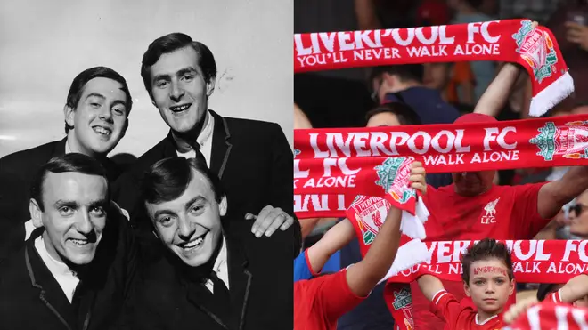 Liverpool fans adopted 'You'll Never Walk Alone' by Gerry and the Pacemakers as their official anthem