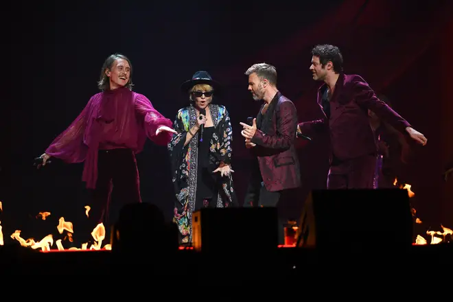 Take That Dress and Lulu perform a dress rehearsal on April 11, 2019