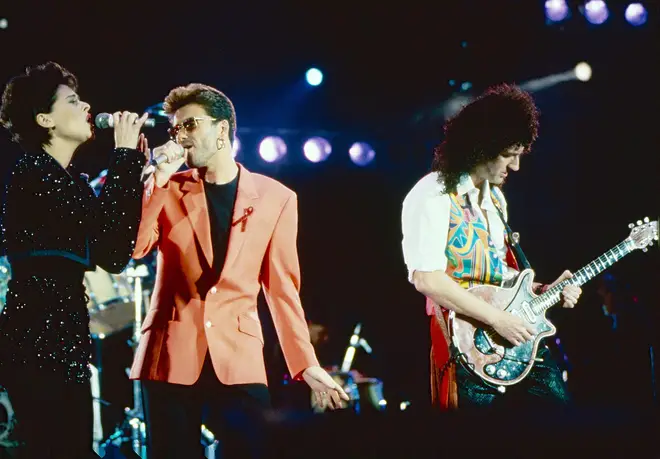 The Freddie Mercury Tribute Concert at Wembley on April 20, 1992