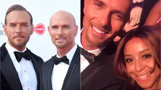 Luke Goss attended the BAFTAs with wife Shirley and brother Matt