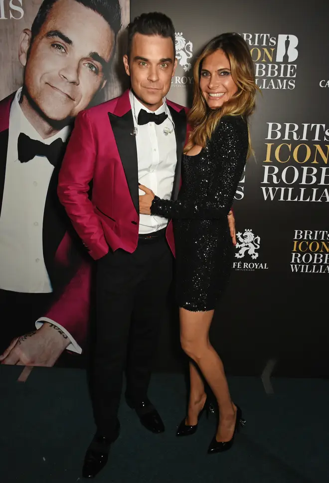 Robbie Williams has revealed "his wife" and "the paranormal" are the two constants in his life