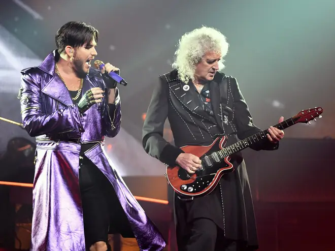 Queen + Adam Lambert Kick Off "The Crown Jewels" At Park MGM