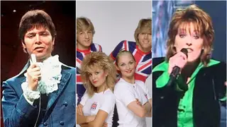 The UK representing the UK, from Cliff Richard, Bucks Fizz and Katrina and the Waves