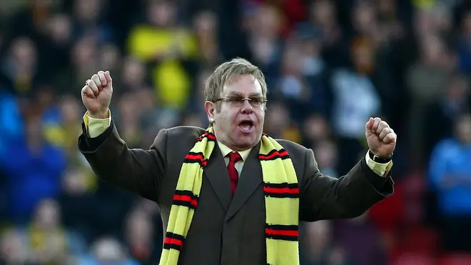 Elton John loves Watford FC