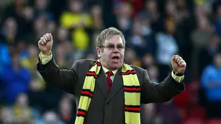 Elton John loves Watford FC