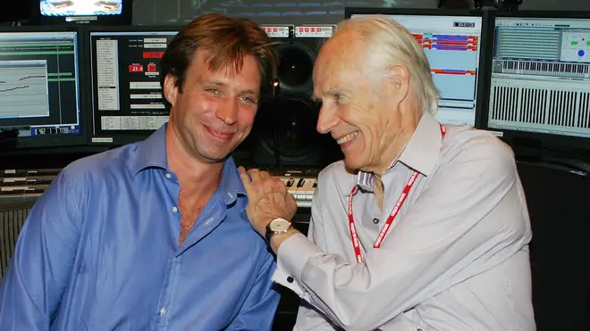 Giles and George Martin in 2006