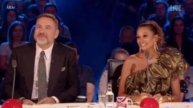 Alesha Dixon announced she is pregnant live on Britain's Got Talent