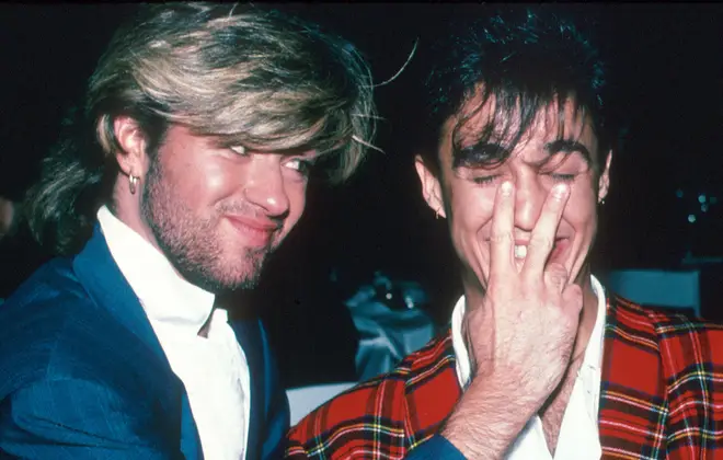 George Michael and bandmate Andrew Ridgeley in pictures