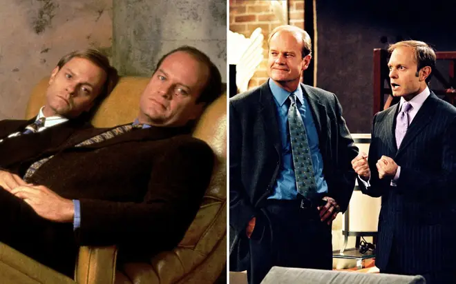 Kelsey Grammer and David Hyde Pierce won numerous awards for their roles as Frasier and Niles Crane.