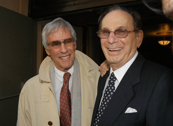 Burt Bacharach first met Hal David at the famous Brill Building songwriting factory in 1957, and they soon forged a very successful partnership. Pictured together in 2004.