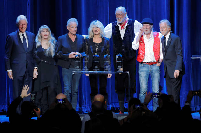 Former US president Bill Clinton has remained good friends with Fleetwood Mac throughout the years.