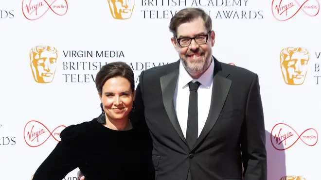 Richard Osman and Ingrid Oliver in 2022