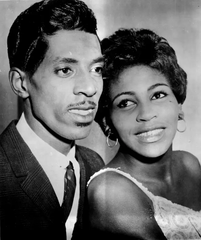 When Tina was just 16-years-old she moved to St.Louis, Missouri where in 1956 she met Ike Turner and started performing with his band Kings of Rhythm. The pair pictured in 1960