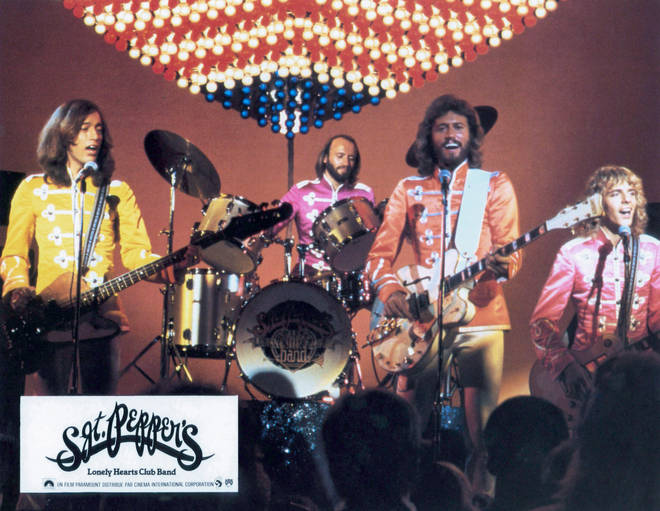 The Bee Gees covered several of The Beatles songs in the forgotten film.