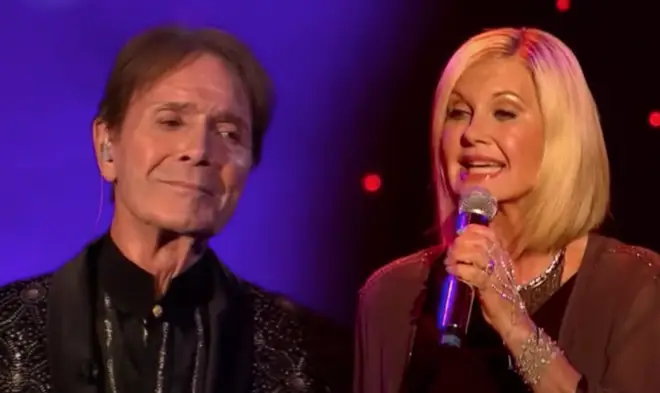 Sir Cliff Richard and Olivia Newton-John and a life-long friendship.