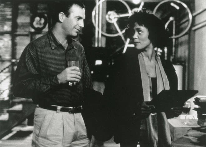 By the early 1990s, Whitney Houston had become a huge international pop star, yet it was Kevin who was who was instrumental in getting Whitney hire for the role in The Bodyguard (pictured)