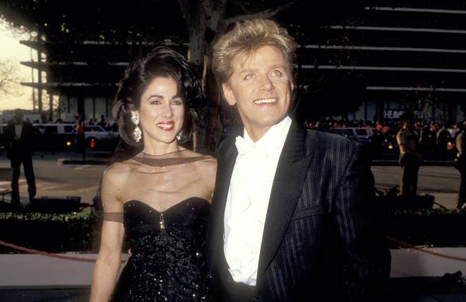 Peter Cetera with ex-wife Diane Nini in 1987