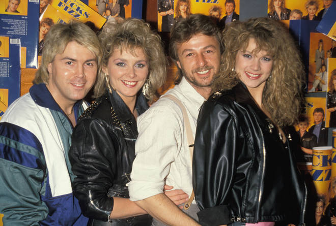 The feud came after Bobby G (pictured second from left) rejoined Bucks Fizz briefly in 2004, before leaving again to start his own music career.