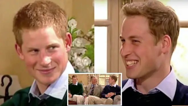 Harry and William were fiercely private and rarely spoke to the press, however came together in an unusual moment to give a one-off interview in 2006, for charity The Prince's Trust (pictured)