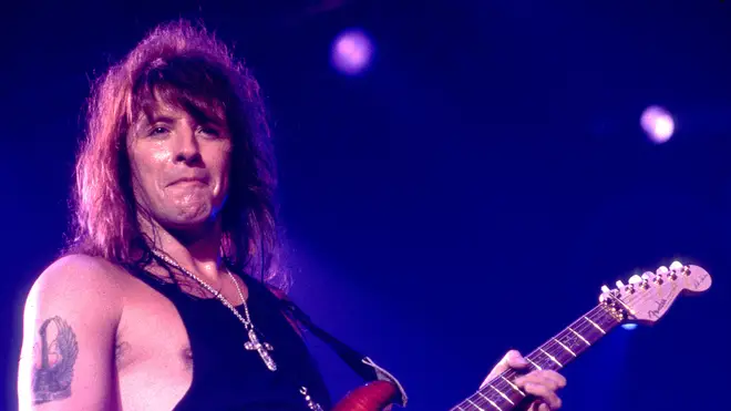 Bon Jovi's Sambora On Stage