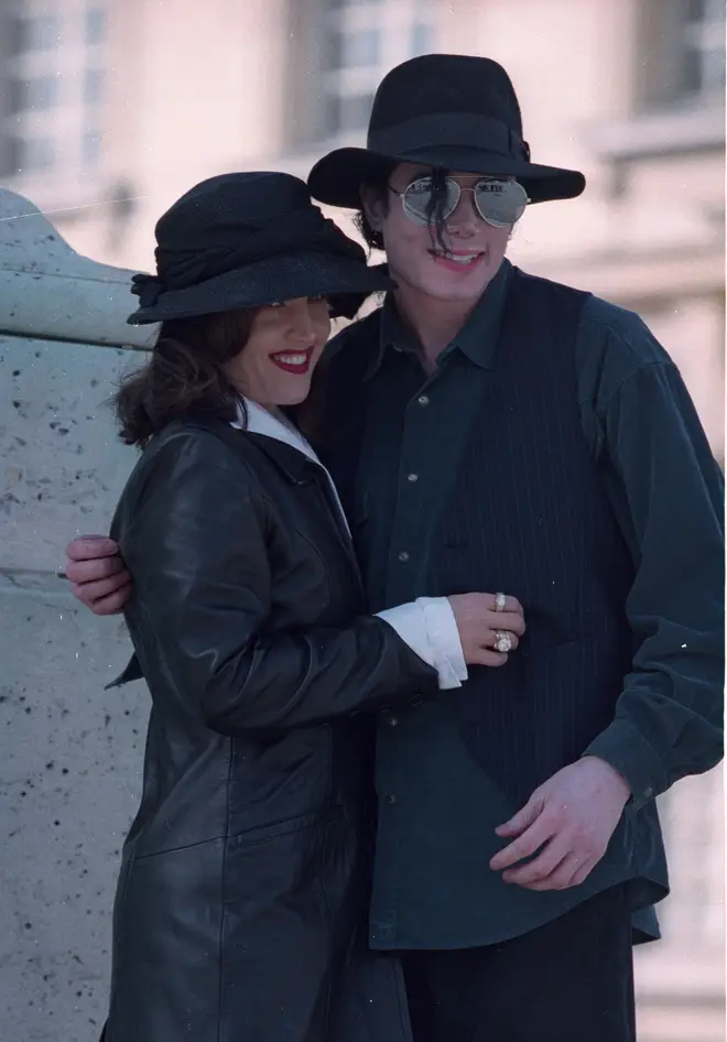 At Michael's funeral in 2009, Lisa Marie was the last person sat by his casket when everyone else left. (Photo by Michel Dufour/WireImage)