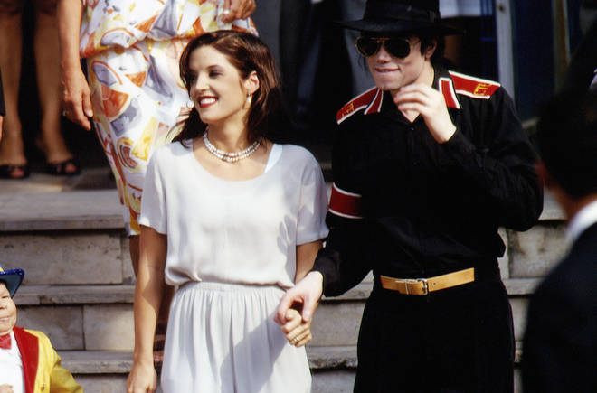 Lisa Marie was reportedly infatuated with Michael after seeing him perform when she was a child. (Photo by © Patrick Robert/Sygma/CORBIS/Sygma via Getty Images)