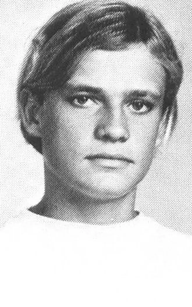 Kelsey Grammer in high school.