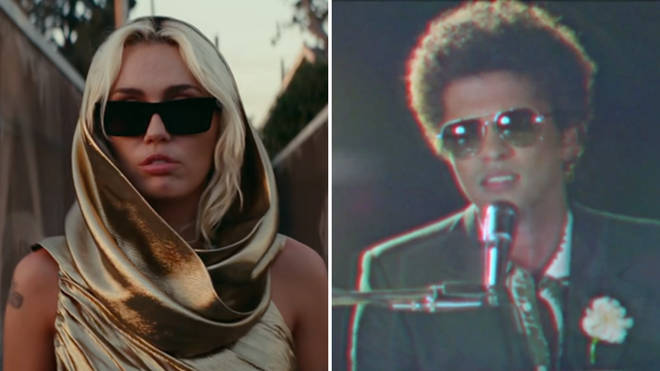 Miley Cyrus 'responds' to Bruno Mars in her new song 'Flowers'