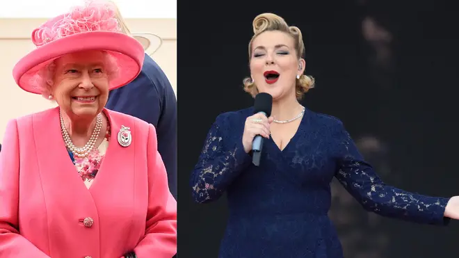 Sheridan Smith performs at the D-Day celebrations
