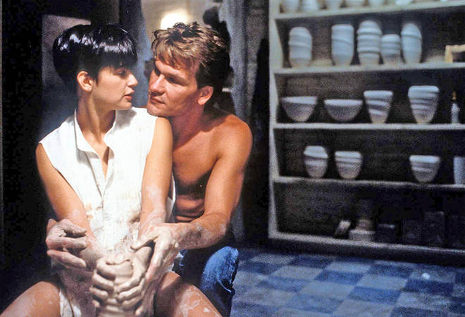Demi Moore and Patrick Swayze in Ghost