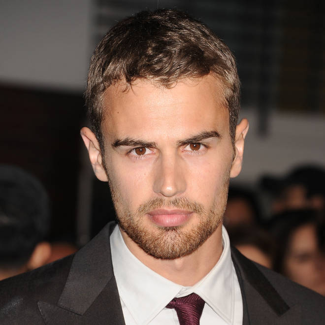 Theo James at the Divergent premiere