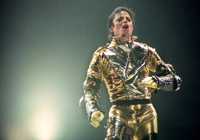 Michael Jackson during the HIStory tour
