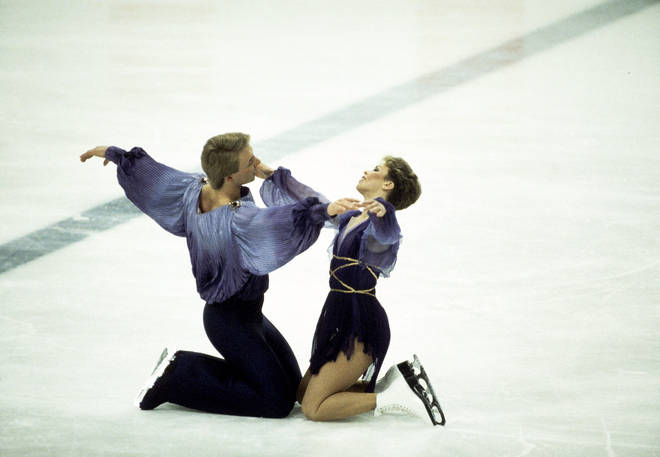 30-years previously, the pair accomplished the Bolero routine so flawlessly at the Sarajevo Olympics, it won them a place in the history books as one of the greatest sporting moments of all time (pictured).