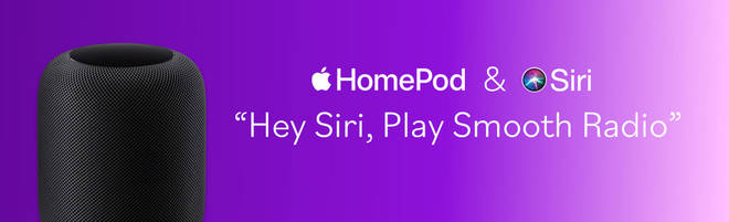 Listen to Smooth Radio on smart speakers: Home Pod & Siri