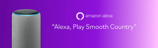 Listen to Smooth Country on smart speakers: Alexa