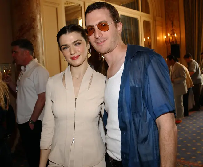 Rachel Weisz with director Darren Aronofsky in 2004. (Photo by Steve Finn/Getty Images)