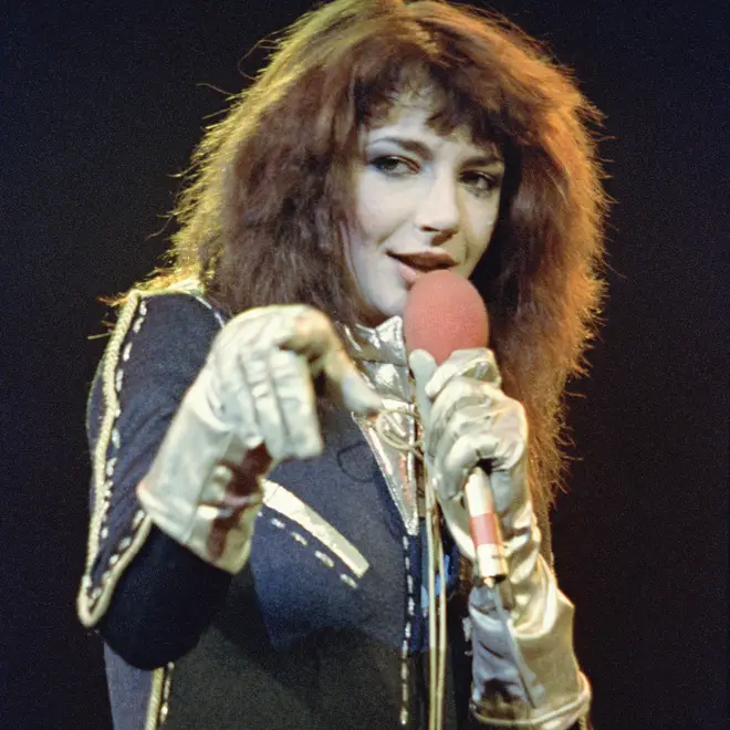 Kate Bush at the Hammersmith Odeon