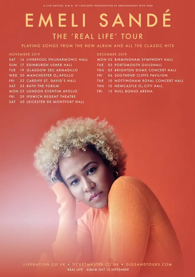 Emeli Sandé 2019 UK tour dates