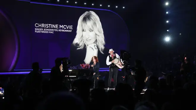 Sheryl Crow, Bonnie Raitt, and Mick Fleetwood at the Grammys