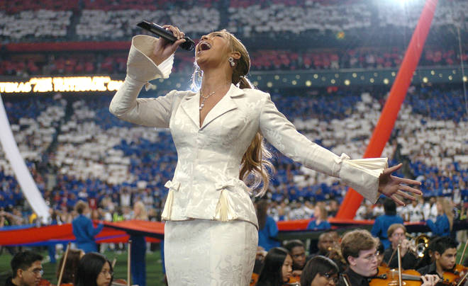 Super Bowl XXXVIII - Pre-Game Show and National Anthem