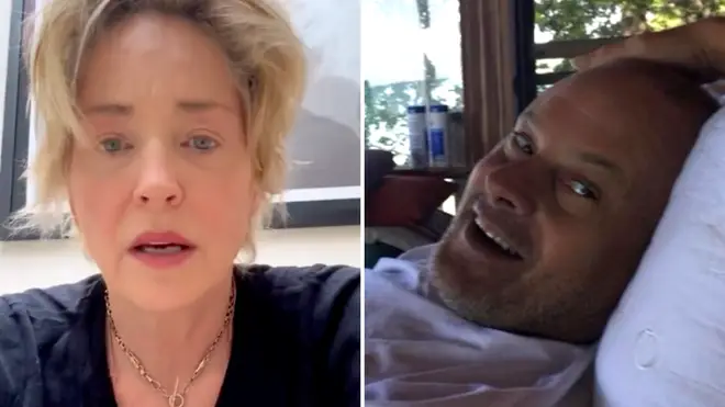 Sharon Stone pays tribute to late brother Patrick