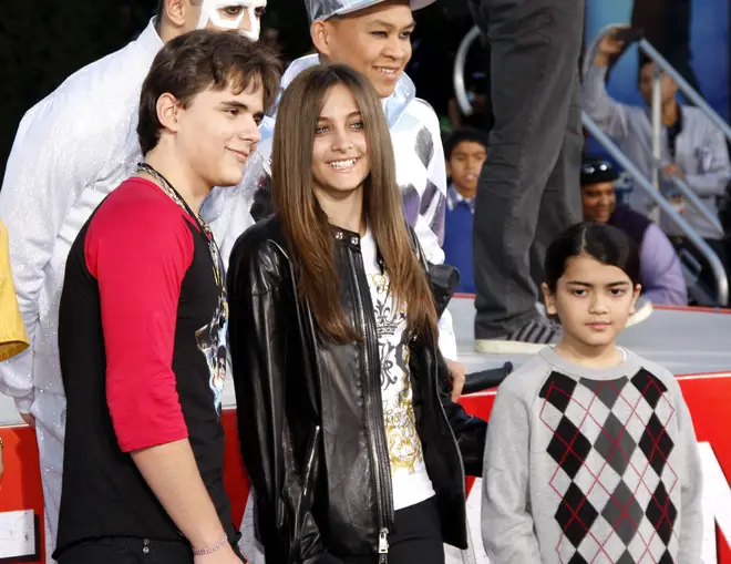 Paris Jackson, 24. is Michael Jackson's only daughter and the young singer has two brothers; Prince Jackson, 26 (left) and Michael 'Blanket' Jackson, 21 (right). Pictured in 2012.