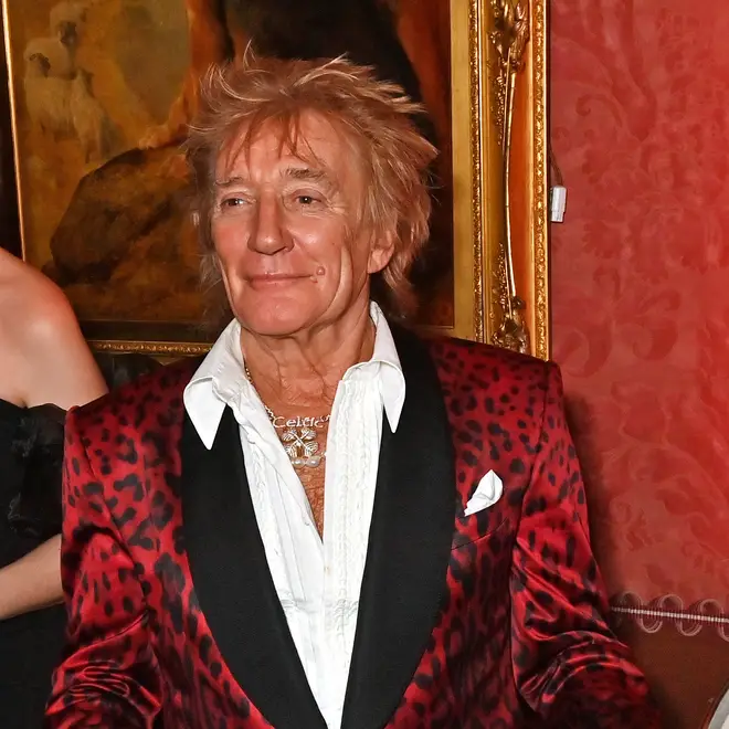 Rod Stewart in London in 2022