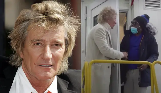 Rod Stewart is on a mission to help ease the backlog of scan waiting lists across the NHS