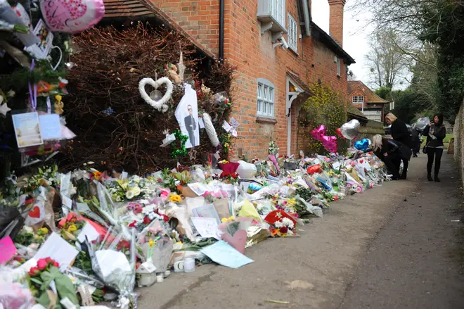 The star's shock death saw fans, journalists and camera crews descended upon Goring-on-Thames to report on the devastating news and catch a glimpse of the home where George had spent his final hours.