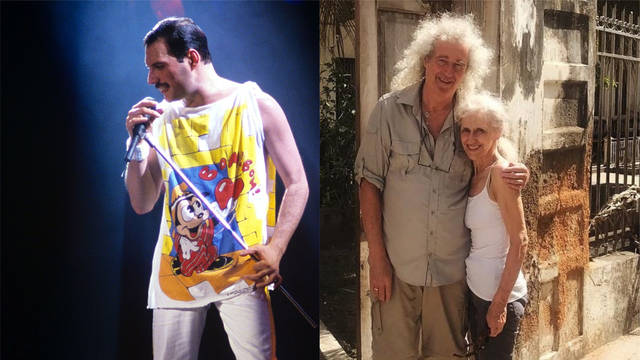 Brian May and Anita Dobson visited Zanzibar in tribute of Freddie Mercury