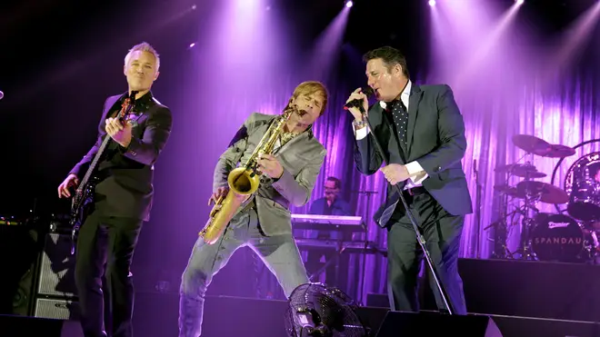 Spandau Ballet on the Soul Boys Of The Western Tour