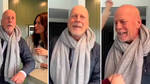 Bruce Willis and his family on his birthday